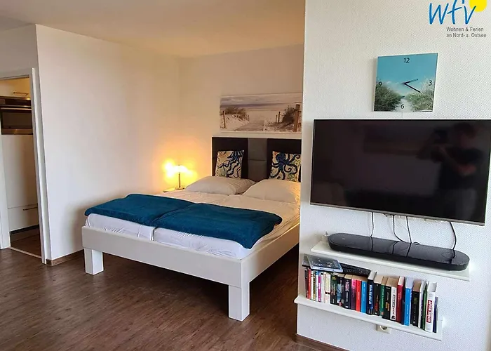 公寓 Seeblick 51 博尔库姆